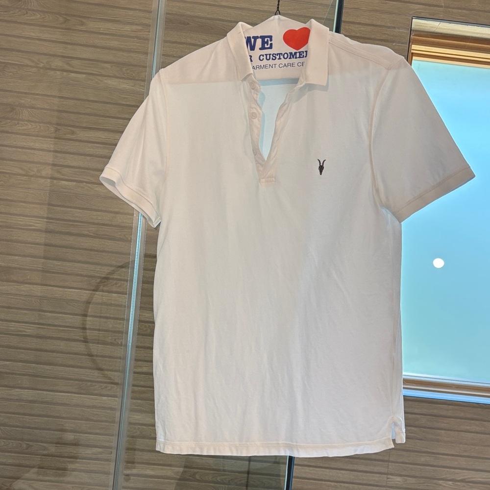 White all saints polo